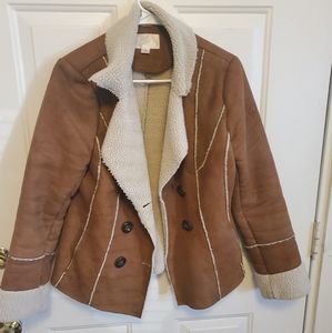 Xhilaration brown leather Jacket